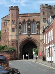 Gatehouse to Worcester Cathedral.